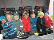 hluti af 3. bekk inni í slökkviliðsbílnum